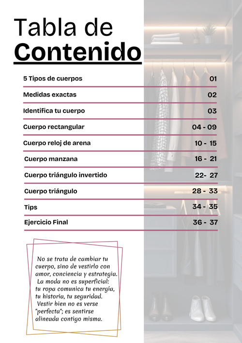 Aprende a vestir tu cuerpo 👗 GUIA DIGITAL📘⬇️